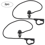 2 Pcs Tailgate Trunk Car Parcel Shelf String Cord Tonneau Cover Strap 13367836 For Vauxhall Corsa D 