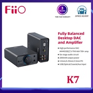 FiiO K7 Balanced HiFi Desktop DAC Headphone Amplifier AK4493S*2 Optical/Coaxial/RCA Input