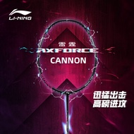 Li Ning AXFORCE CANNON Lightweight Offensive All Carbon Badminton Racket（100% Genuine）