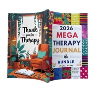 Mega Therapy Journal Bundle 2026 Mental Health Reflection Notebook for Emotional Awareness