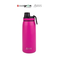 [SG] Oasis Stainless Steel Insulated Sports Water Bottle with Screw Cap 780ML – Fuchsia [Evergreen Stationery]