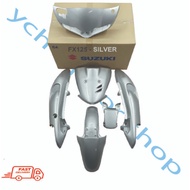 SUZUKI FX 125 FX125 COVERSET 100% ORIGINAL SILVER BLUE GREEN