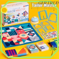 GERTRUD Tailor Master Battle Game, Cognitive Game 2-person Game Color Shape Matching Toy, Interestin