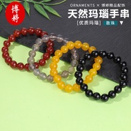 Natural Agate Bracelet Bracelet Fashion Bracelet Exquisite Yellow Agate Finished Bracelet GSZN