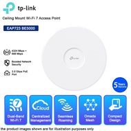 TP-Link EAP723 BE5000 Ceiling Mount Wi-Fi 7 Access Point with 240 MHz Bandwidth for Simultaneous Tra