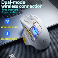 Inphic A9 explorer Wireless Gaming Mouse Battery Level Display Rechargeable Silent Bluetooth Office 