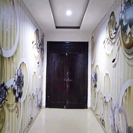 wallpaper dinding ruang tamu minimalis