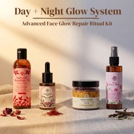 The Inroots Advanced Face Glow Repair Day + Night Kit