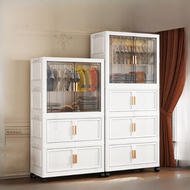 StaxHomedeco 55-90cm Cabinet Organizer For Clothes Foldable Storage Cabinet Wardrobe Durabox Megabox