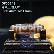 Dzi 🇲🇾 老氣五眼天珠 5-Eyed Dzi GF00243