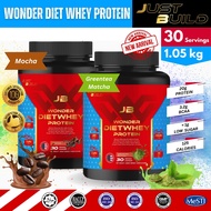 JB Just Build Wonder Diet Whey Protein 1.05kg (2.31LBS) Mocha / Green Tea Matcha - 30 servings