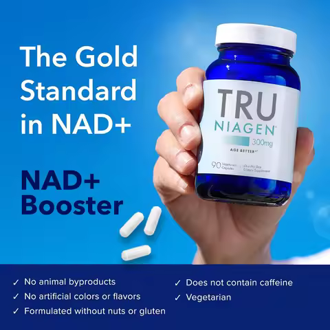 TRU NAD Supplement for Anti Aging and Cell Regeneration, NAD ADVANCED 300mg Nicotinamide Riboside Ch