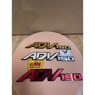 ADV150 logo car sticker - HONDA ADV150 - 1 set 1 bag