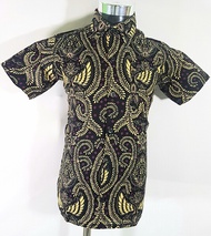 Baju Raya Viral 2022 100% Cotton Batik Shirt For Men's &amp; Kids (Adult &amp; Children).  Men Casual Short Sleeve Batik Shirt. S-2XL 4yrs-14yrs