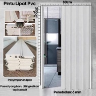 Pintu Lipat Pvc Folding Door pintu kamar mandi pvc /pintu geser lipat/ penyekat ruangan
