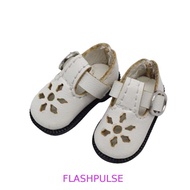 FLASHPULSE Mini Casual Shoes Mini Shoes DIY Doll Clothes Accessories Birthday Gift Mini Leather Doll