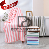 BM High Quality Cannon Premium Soft Microfiber Stripe Bath Towel Super Absorbent Beach Towel/Tuwalya