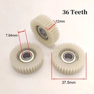 3Pcs 37.5x12mm Planetary Gear 36 Teeth Gears With 8mm Bearings Wheel Hubs Electric Bike Nylon Gear F