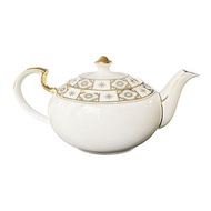 英國Aynsley 貝爾蒙特系列 骨瓷真金浮雕茶壺1200ml