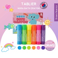 [TABLIER] NORA Bath Crayon 6 Colors for Kids / FROM KOREA