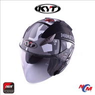 Casco KYT Hellcat Mimetic Matt Grey