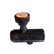 Original Taiwan CLC JinLaiJū Tubular Single Direction Throttle Valve Flow Control Valve PT02 PT03 PT