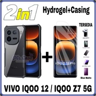 XUNDD 2 IN 1 Anti-Scratch Hydrogel + CASING PACKAGE XUNDDFusion hp FOR VIVO IQOO 12 IQOO 13/ NEO 10 