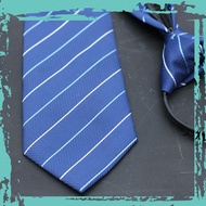 HD Men's tie with pre-tied zipper, 8cm middle-aged version, manufactured in Ho Chi Minh City, code B