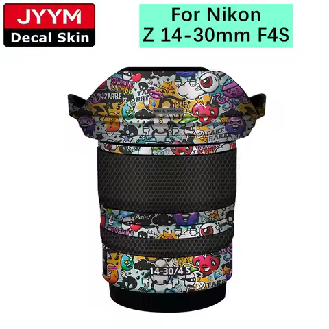 Customized Sticker For Nikon Z 14-30mm F4 S Camera Lens Decal Skin Vinyl Wrap Protective Film Coat Z