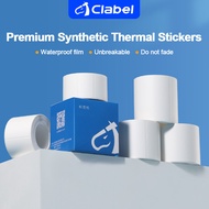 CLABEL 220B/221B/230B/220D/221D High-quality Synthetic Coated Thermal Paper Is Waterproof, Oil-proof