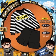 Brooklyn & Brighton - Catch Me ลายริ้วสีดำ ชุดครอบครัว