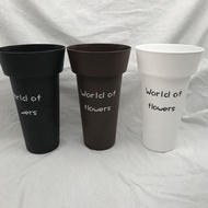Wake-up Flower Bucket Household Plastic Flower Bucket Flower Shop Special Flower Bucket Plastic Flow