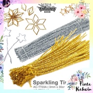 TINSEL STEM / TINSEL / DECO RAYA / HIASAN TINSEL DIY BUNGA TELUR / BUNGA MANGGAR STEM / AC-TT03-06