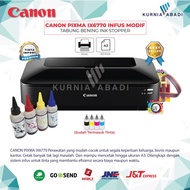 printer canon pixma ix6770 print only a3 infus tabung bening - ix6870 wifi uv packing standar