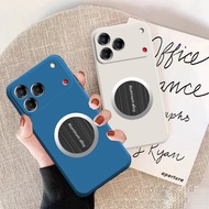 For NUBIA V80 DESIGN / V80 Vita / V80 Pro TPU Matte Soft Colorful Protective Cover With Iron Sheet S