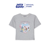 JELLY BUNNY เสื้อยืดทรงครอป HAPPY 85TH BIRTHDAY TOM&JERRY รุ่น B25SATL023