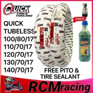 QUICK TIRE  PHOENIX TUBELESS By 17 110/70/17 120/70/17 130/70/17 140/70/17