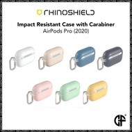 Rhinoshield Impact Resistant Case for AirPods Pro (2020) with Carabiner