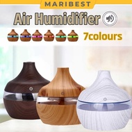 300ml Mini USB Wooden Air Humidifier With Essential Oil Diffuser Aroma Aromaterapi Wangian Wap Asap 