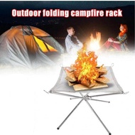 stand api unggun portable solid fuel camping tool tatakan alas api unggun