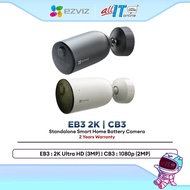 EZVIZ EB3 2K / CB3 Outdoor Security Camera with AI Human Detection for Home Security