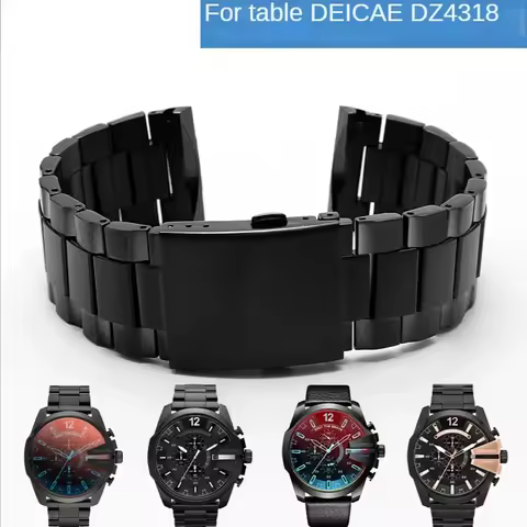 For Diesel Dz4318 Dz4323 Dz4283 Solid Stainless Steel Watch Strap Waterproof Sweet-Proof Comfortable