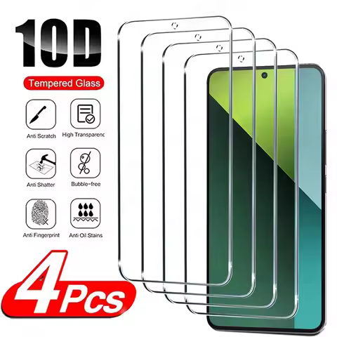 1-4PCS 9H HD Clear Screen Protector For Xiaomi Redmi Note 15 14 13 12 11 10 9 Pro 15R 12S 14S Redmi 