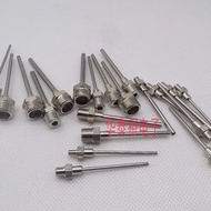 Stainless Steel G1/8 Threaded G1/4 Needle Trachea Nozzle Needle M4M5M6MM8M10 Dispensing Metal Joint