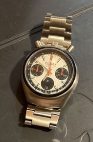 Citizen 8110 自動計時古董機械錶 熊貓面
