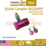 TOMODACHI Car Aircond Quick Coupler R1234YF High Side H/M Heavy Duty | Quick Coupler R1234YF High Si