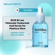 [Torriden] DIVE IN Serum เซรั่มกรดไฮยาลูโรนิกโมเลกุลต่ําสําหรับความชุ่มชื้นโกลว์ Moisutre ลึกด้านใน 