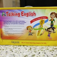 Grolier English Talking Book and Pen Full Set