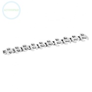 38 Inch Wrench Set Efficiently Identify Sizes from 10mm to 22mm for Quick Access