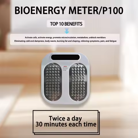 New P100 PEMF Iteracare Terahertz Foot Home Massage Physical Device Original Pulse Abdominal Blood C